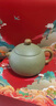 尊壺 紫砂壺西施壺茶具套裝小號茶壺茶杯公道杯豆青絞泥家用泡茶器 絞泥西施壺單壺 曬單實(shí)拍圖