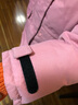 戴維貝拉（DAVE＆BELLA）童裝大童女裝中大童羽絨服兒童90絨保暖連帽小女孩羽絨衣女童冬裝 深粉色 140 cm（建議身高130-140cm） 曬單實(shí)拍圖