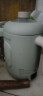九阳豆浆机迷你多功能一体机全自动破壁免滤果汁机1-3人小型400-600ML炖汤小火锅酸奶机可预约 绿色 DJ06E-A2Q 实拍图