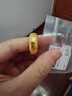 六福珠寶足金萬(wàn)福金安黃金戒指男戒活口戒 計價(jià) GDGTBR0015 9.36克(含工費315元) 曬單實(shí)拍圖