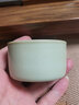 周澤堂 高端汝窯茶杯 景德鎮(zhèn)純手工高檔主人杯單杯汝瓷陶瓷功夫茶具禮盒 禪心扳指杯70ml 曬單實拍圖