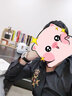 南玄杰克（NXUAN·JACK）長(zhǎng)袖襯衫男士勛章刺繡男裝高檔休閑襯衣前幅皇冠珠片修身繡花上衣 NX-黑色 XL (42) 曬單實(shí)拍圖
