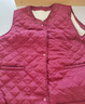 俞兆林中老年女秋裝女馬甲胖奶奶秋冬裝加絨加厚坎肩媽媽大碼保暖背心馬 酒紅色[上衣] 3XL （建議115-130） 曬單實(shí)拍圖