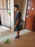 特步（XTEP）童裝兒童足球服短袖套裝夏季新款男童運動(dòng)服兩件套夏裝 正黑色 165 cm 曬單實(shí)拍圖