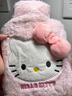 明佳匠熱水袋注水可愛(ài)hello kitty貓暖手袋大姨媽送閨蜜女朋友生日禮物 【粉KT貓】500ml/外套可拆卸 小仙女專(zhuān)屬~ 曬單實(shí)拍圖