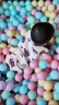澳乐彩色球波波池室内婴儿童玩具球马卡龙色系海洋球装7.0cm 200装 实拍图