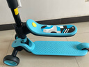 好孩子兒童滑板車(chē)可折疊溜溜車(chē)男女寶寶滑滑車(chē)3-12歲可坐可騎行滑板車(chē) 藍色SC1007-6010U 曬單實(shí)拍圖