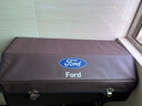 知聞適用于福特后備箱儲物箱?？怂逛J界福睿斯蒙迪歐翼虎車(chē)載收納箱 咖色大號 曬單實(shí)拍圖