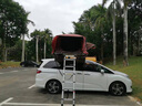 韋帕（WEIPA）車(chē)頂帳篷 全自動(dòng) SUV汽車(chē)越野車(chē)載帳篷 自駕游野營(yíng)硬殼戶(hù)外折疊帳 【尊享系列 中號 可容納3-4人】+橫桿 曬單實(shí)拍圖