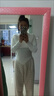 矜持范2025新款洋氣麻花針織衫女上衣女秋冬長袖披肩內(nèi)搭兩件套 白色【外搭內(nèi)搭兩件套】 S 【建議80-95斤】 曬單實拍圖