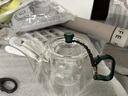 阿首玻璃茶壺泡茶單壺耐高溫煮茶器家用燒水壺套裝加厚過(guò)濾花茶壺茶具 翠綠柄茶壺  750ml 701mL(含)-800mL(含) 曬單實(shí)拍圖