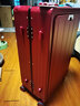 OTA前開(kāi)口行李箱女新款寬拉桿多功能登機箱小型密碼旅行箱皮箱子男 波爾多紅鋁框款【前開(kāi)蓋設計+水杯架+USB充電】 26英寸 托運箱【三層PC材質(zhì)+質(zhì)檢優(yōu)于國標】 曬單實(shí)拍圖