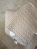 菲·诗·卡（FISKAS） 四季通用沙发垫简约日式水洗棉防滑组合纯棉坐垫布艺沙发套罩巾 崎井-浅咖 70*90cm 实拍图
