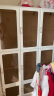 蚂蚁盒子（MAYIHEZI） 免安装衣柜简易约布衣柜家用卧室出租房现代塑料组装柜子 15格9门3挂 实拍图