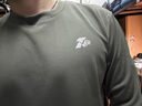 乾朗冬季體能服長(cháng)袖圓領(lǐng)男迷彩服跑步速干訓練服戶(hù)外運動(dòng)服長(cháng)袖T恤衫 曬單實(shí)拍圖