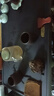合成烏金石茶盤茶臺(tái)長方形排水盤自動(dòng)客廳家用托盤整塊特價(jià)茶盤 【80cmx37cm靜心】送6件套 曬單實(shí)拍圖