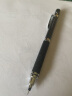 uni日本uni三菱自动铅笔0.5金属握手旋转自动铅笔M5-1017素描手绘图活动铅笔 【M5-1017】(黑色0.5)+(ULS-2B) 实拍图