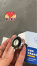 摩豪（Mohao）洗臉盆溢水口裝飾蓋黃銅防臭塞洗手面盆臉池臺(tái)盆溢水孔堵頭配件 溢水孔裝飾蓋-電鍍色-2個(gè)裝 曬單實(shí)拍圖