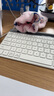 羅技（Logitech）K580無(wú)線藍(lán)牙超薄靜音鍵盤 辦公鍵盤筆記本電腦手機(jī)Mac平板ipad鍵盤雙模外接鍵盤薄膜便攜多屏家用 超薄鍵盤-芍藥白 曬單實(shí)拍圖