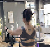 莫代爾帶胸墊吊帶背心女后背交叉美背露腰方領(lǐng)內衣四季設計感無(wú)袖上衣 曬單實(shí)拍圖