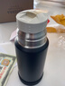 膳魔師（THERMOS）新款不銹鋼保溫杯保冷杯FFM FEI旅行杯水杯杯蓋可當小碗涼水 FEI-351-BK 黑色 曬單實(shí)拍圖