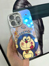 圣圖朗高級(jí)感藍(lán)光叮當(dāng)貓iphone15新款蘋果16手機(jī)殼13可愛(ài)情侶14promax卡通女Mate60帶鏡頭膜12華為11全包 閃粉鏡頭膜 點(diǎn)鉆吐舌頭叮當(dāng)貓-粉色 iPhone 15 Pro Max 曬單實(shí)拍圖