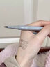 唯資（VEECCI）細致先鋒兩爪下眼線(xiàn)筆持久不暈染防水防汗不脫色臥蠶睫毛筆 #Y03霧黑色 曬單實(shí)拍圖
