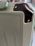 大嘴猴（Paul Frank）超大容量行李箱女(可抑菌)拉杆箱男学生轻音万向轮耐磨旅行箱皮箱 863牛油果绿/抑菌/多功能 24英寸 实拍图