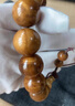 金絲楠木手串2.0手盤(pán)文玩小葉楨正宗四川老料帝王龍膽水波紋佛珠 金絲楠木手串2.0*12顆 曬單實(shí)拍圖