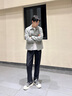馬克華菲板鞋男秋季男鞋新款大頭帆布鞋男士休閑運動(dòng)百搭潮流厚底增高鞋子 黑白配色 40 皮鞋碼=運動(dòng)碼41 曬單實(shí)拍圖