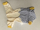MIKI PAD狗狗衣服小型犬春秋款貓咪衣服四腳衣可牽引小狗衣服泰迪比熊 黃色小熊背帶褲 L背長(cháng)35cm（參考體重8-11斤） 曬單實(shí)拍圖