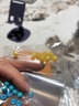 金匠利天然蜜蠟單珠散珠老蠟雞油黃單顆圓珠俄料蜜蠟配珠手串DIY單珠 蜜蠟圓珠4mm(4顆) 曬單實(shí)拍圖