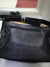 瑾安（JINAN）真皮中老年媽媽包羊皮中年婆婆軟皮奶奶老人包包女單肩斜挎情人節 黑色8838 曬單實(shí)拍圖