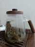 極簡造物 實木把月牙玻璃壺大號泡茶壺月牙過濾網(wǎng)泡花茶綠茶水分離沏茶壺 月牙壺900mL【木蓋】 900ml 曬單實拍圖