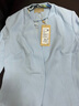 PORTS寶姿秋冬新品女裝長袖小西裝ALM8J064PWB017 霧霾藍(lán) XS (2) 曬單實拍圖