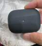 亿色(ESR)airpods pro保护套苹果无线蓝牙耳机防滑套防尘防摔液态硅胶轻薄收纳盒防指纹 黑色 实拍图