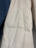 斯凯奇（Skechers）男子梭织短款羽绒外套L423M176 米白色/00PS M  实拍图