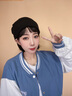 Charm Kendo毛線(xiàn)帽子女秋冬百搭韓版針織帽保暖男女同新年禮物送女生禮盒 送女朋友實(shí)用老婆 黑色 曬單實(shí)拍圖
