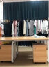 蘭冉辦公桌辦公家具財(cái)務(wù)桌職員工位屏風(fēng)卡位電腦桌 單人位不含柜椅 曬單實(shí)拍圖