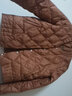 QIYUN 短款菱形輕薄羽絨服女冬季新款韓版時(shí)尚純色百搭外套潮 焦糖色 M 【90-99斤】 曬單實(shí)拍圖