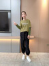 他她（TATA）童鞋女童運(yùn)動(dòng)鞋春夏款兒童鞋男童百搭小白鞋軟底低幫透氣休閑板鞋 TT4346米色 26碼 適合腳長15.9cm 曬單實(shí)拍圖
