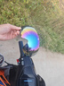 GUB 自行車騎行風(fēng)鏡鏡片炫彩/透明/黃色/灰色K80頭盔/PLAY頭盔K90吸磁鏡片 炫彩鏡片（K80/K90通用） 曬單實拍圖