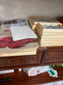 一面墻 創(chuàng  )意相框掛墻組合實(shí)木愛(ài)心客廳裝飾畫(huà)框照片墻婚紗照現代相片框 24框原木色+玫瑰心語(yǔ) 曬單實(shí)拍圖