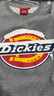 Dickies休閑百搭胸前大LOGO圓領(lǐng)衛衣 DK0A884C 中羽灰 L 曬單實(shí)拍圖