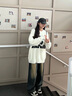 DXOT2025新款毛衣女可愛(ài)小個(gè)子秋冬加厚感寬松慵懶風(fēng)軟糯奶fufu針織衫 白色 M 建議95-105斤 曬單實(shí)拍圖