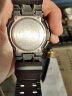适用于卡西欧casio gshock树脂手表带GA-110GB GD120 700 400橡胶表带 黑色金扣 实拍图
