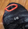 黑冰（BLACKICE） BLACKICE黑冰睡袋拒水鴨絨B700B1000戶(hù)外露營(yíng)成人保暖羽絨睡袋 橘色 B-700克 L號【新標準】 曬單實(shí)拍圖