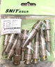 思諾億舟（SNIT）SN-L9/BNC-KK L9母轉BNC母頭Q9 兩兆頭2M線(xiàn)同軸電纜接頭(75-2-1) DDF射頻線(xiàn)連接器 10個(gè)裝 曬單實(shí)拍圖
