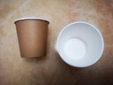沉弗一次性紙杯小號(hào)泡茶杯子加厚試飲杯手工水杯迷你咖啡奶茶飲料試吃 60ml牛皮紙杯150個(gè) 曬單實(shí)拍圖