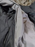 雅戈尔（YOUNGOR）羽绒服男立领短款羽绒服聚酯纤维保暖舒适商场同款 深灰 180/100A 晒单实拍图
